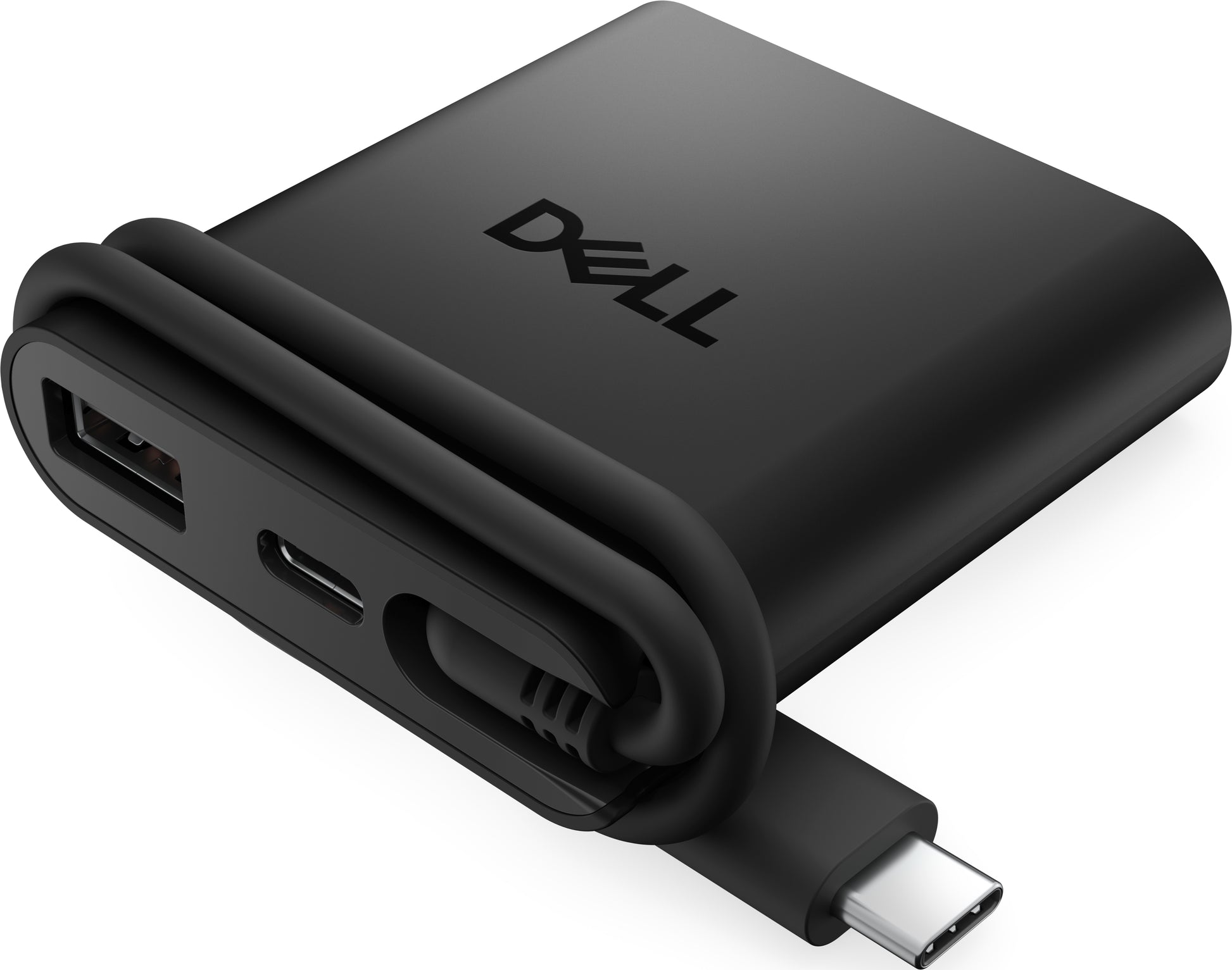 DELL DA225 Multiport-Adapter – USB-C, 1× HDMI, 1× USB-A, 2× USB-C, für Windows/Mac/ChromeOS
