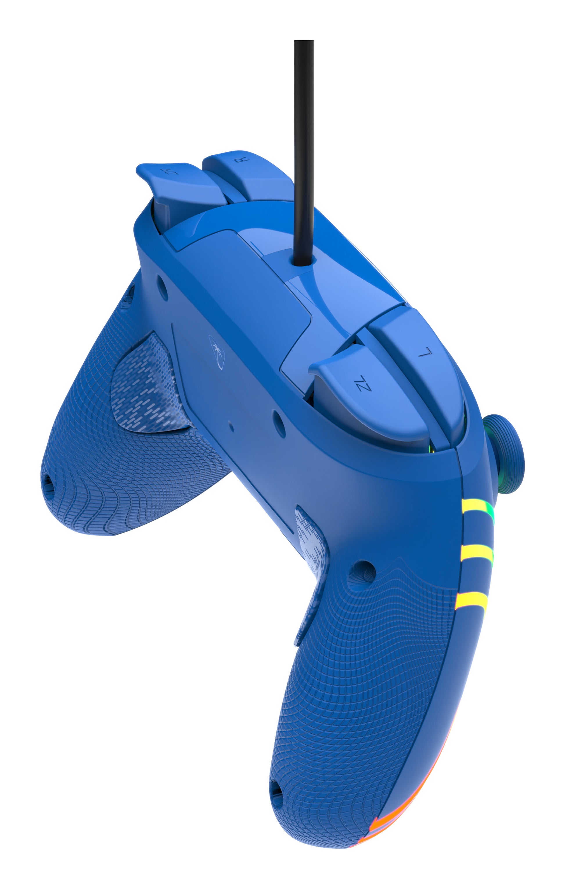 Turtle Beach Afterglow Wave – Gamepad – USB (kabelgebunden, USB-C), RGB – für Nintendo Switch-Konsolen, Blau