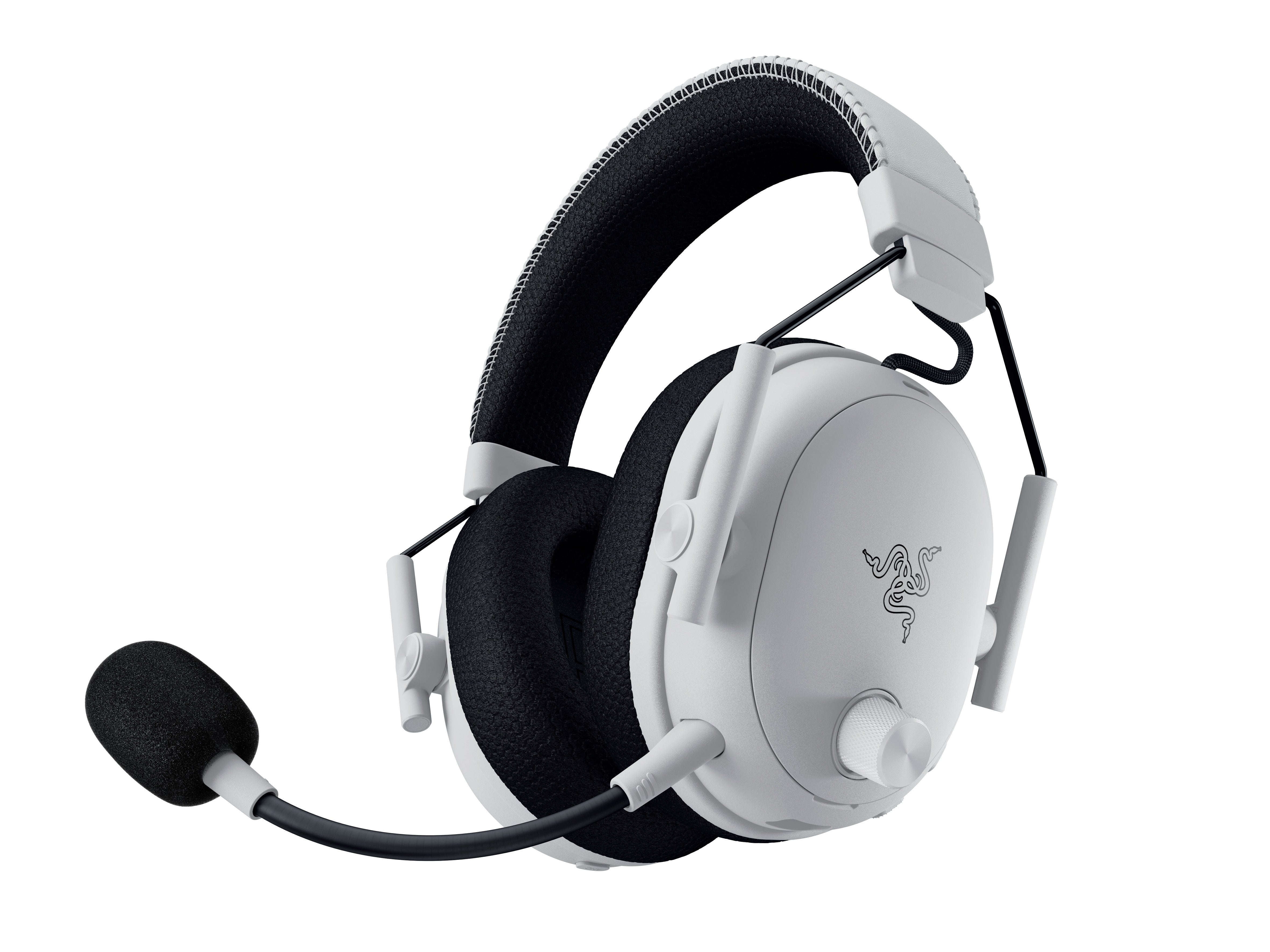 Razer BlackShark V3 Pro – Gaming-Headset, Over-Ear – Bluetooth, Surround-Sound – Weiss, für PC
