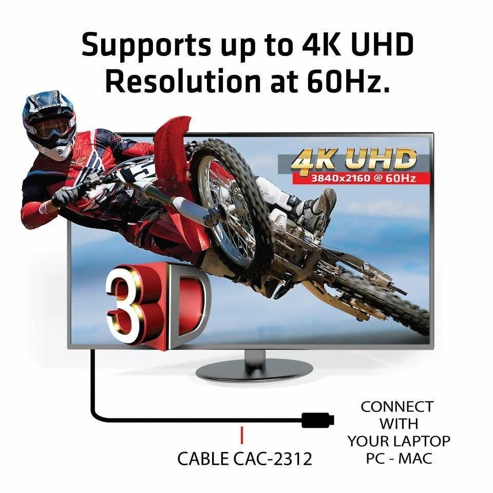 CLUB3D Club 3D HDMI Kabel HDMI 2.0 4K 60 Hz – 5 m