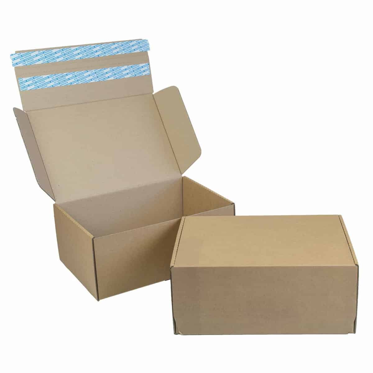 Brieger Klappschachtel E-Commerce – 325 × 240 × 140 mm – 2,5 mm, Selbstklebeverschluss