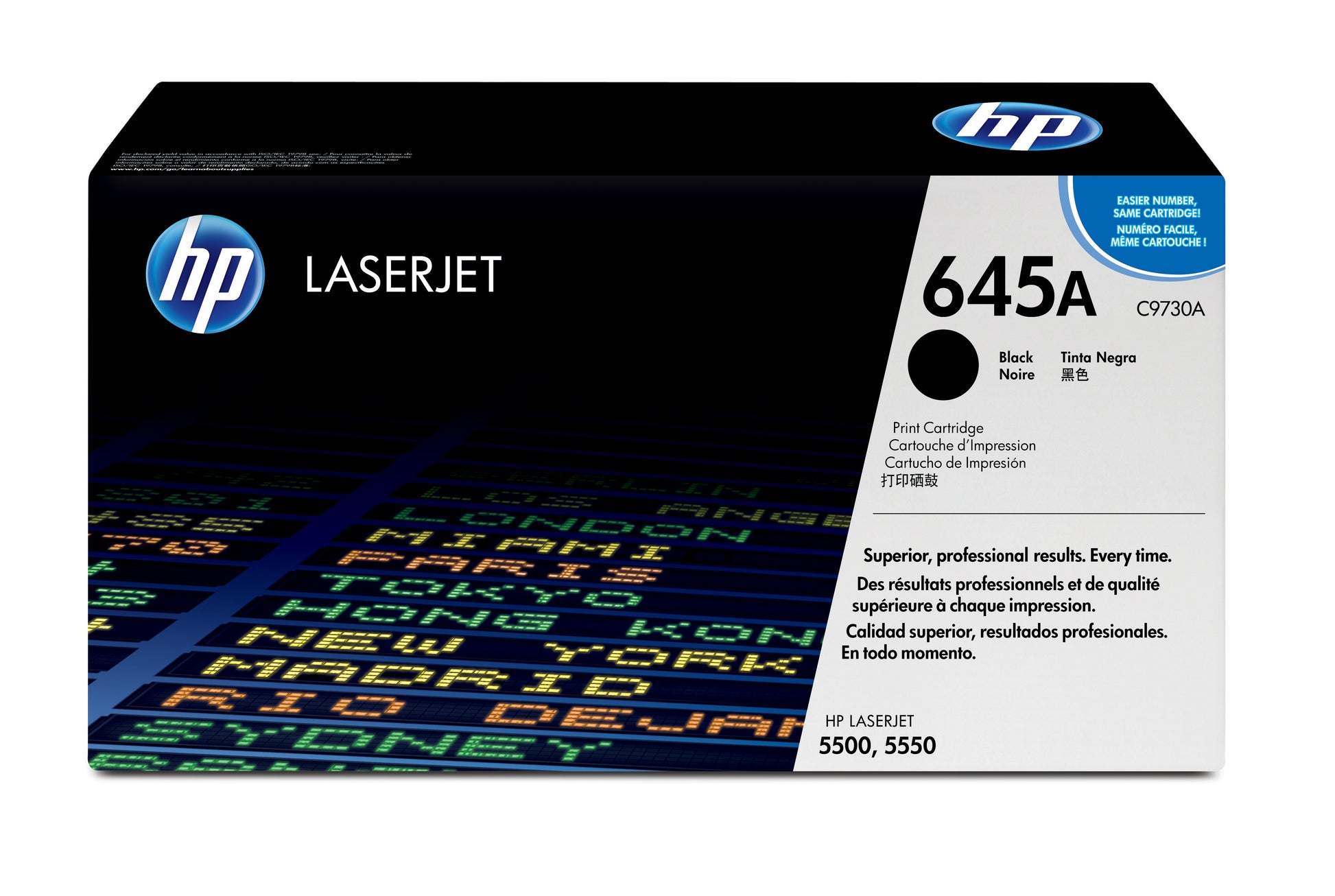 HP Toner 645A – schwarz, 13000 Seiten