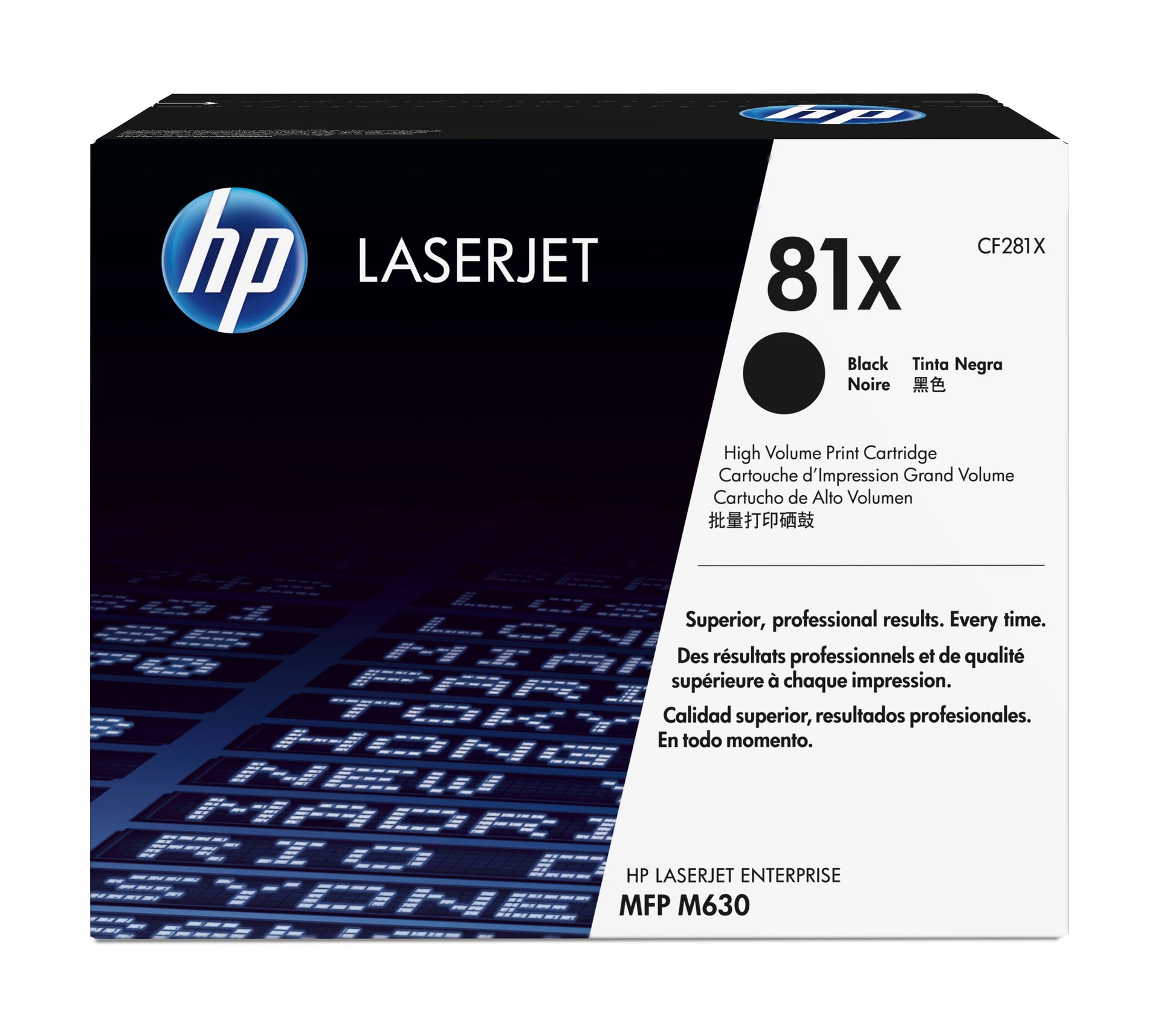 HP Toner 81X – schwarz, 25000 Seiten