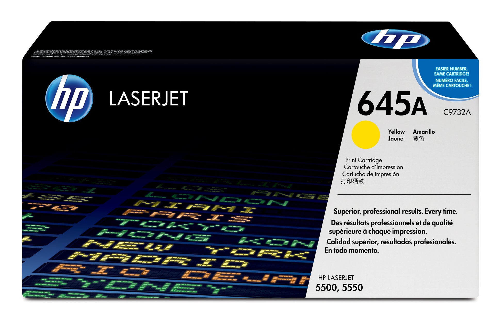 HP Toner 645A – Gelb, 12000 Seiten
