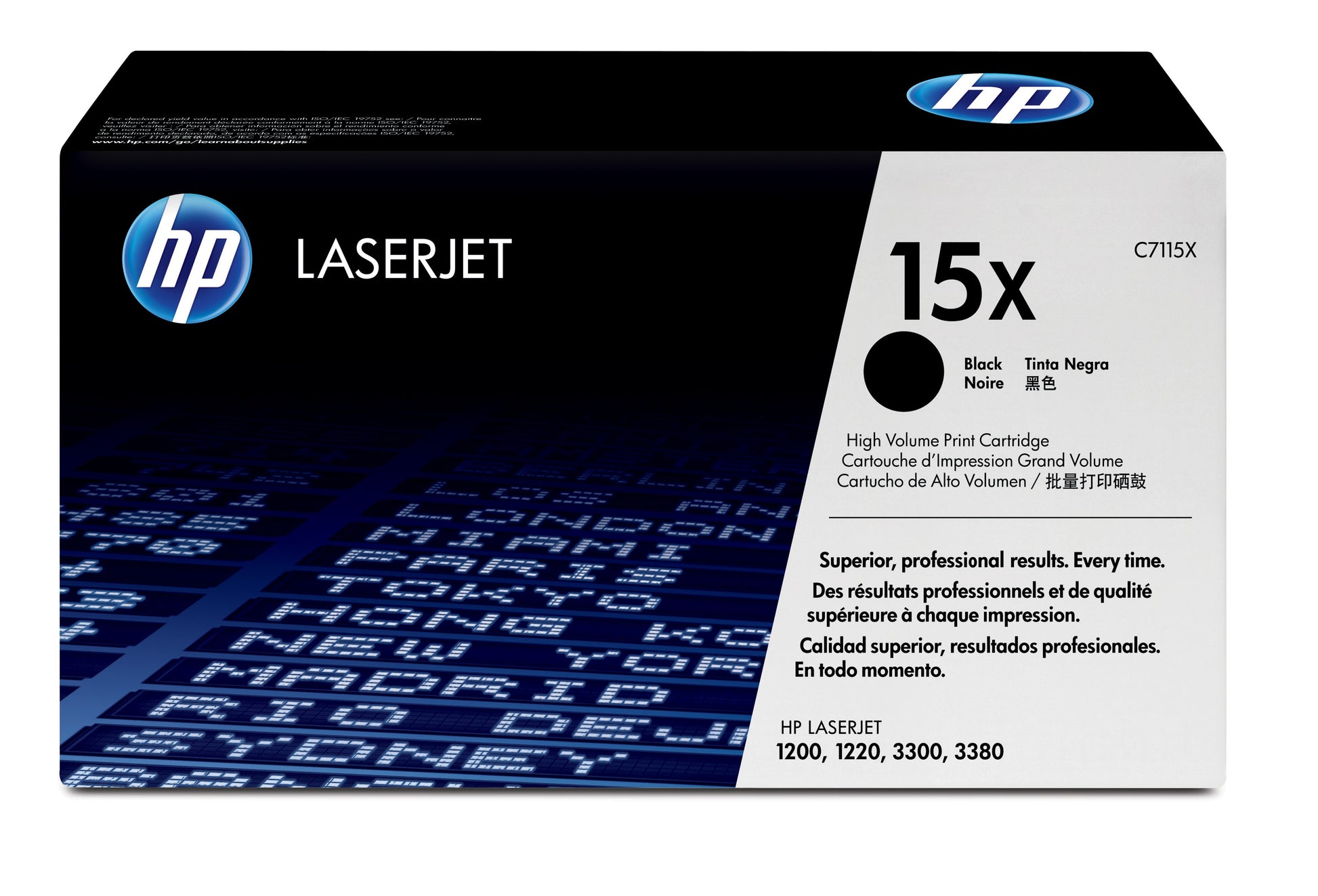 HP Toner 15X – schwarz, 3500 Seiten