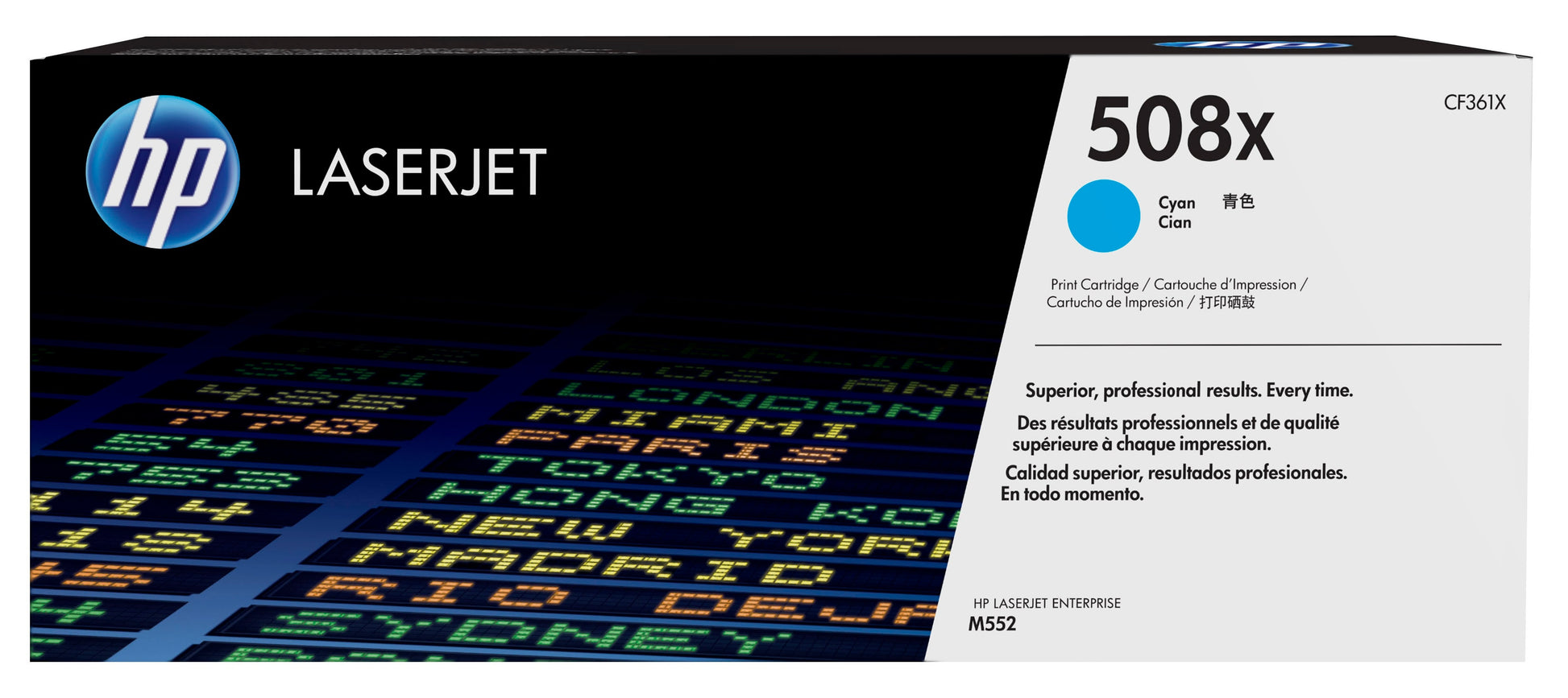 HP Toner 508X – cyan, 9500 Seiten