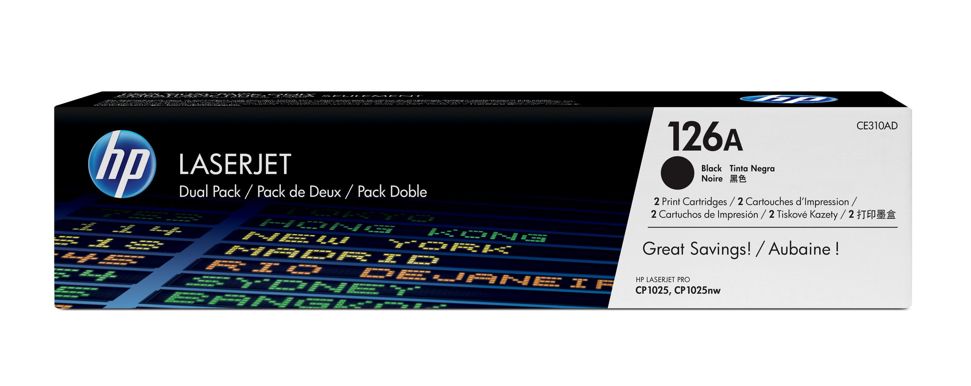 HP Toner 126A – schwarz, 1200 Seiten