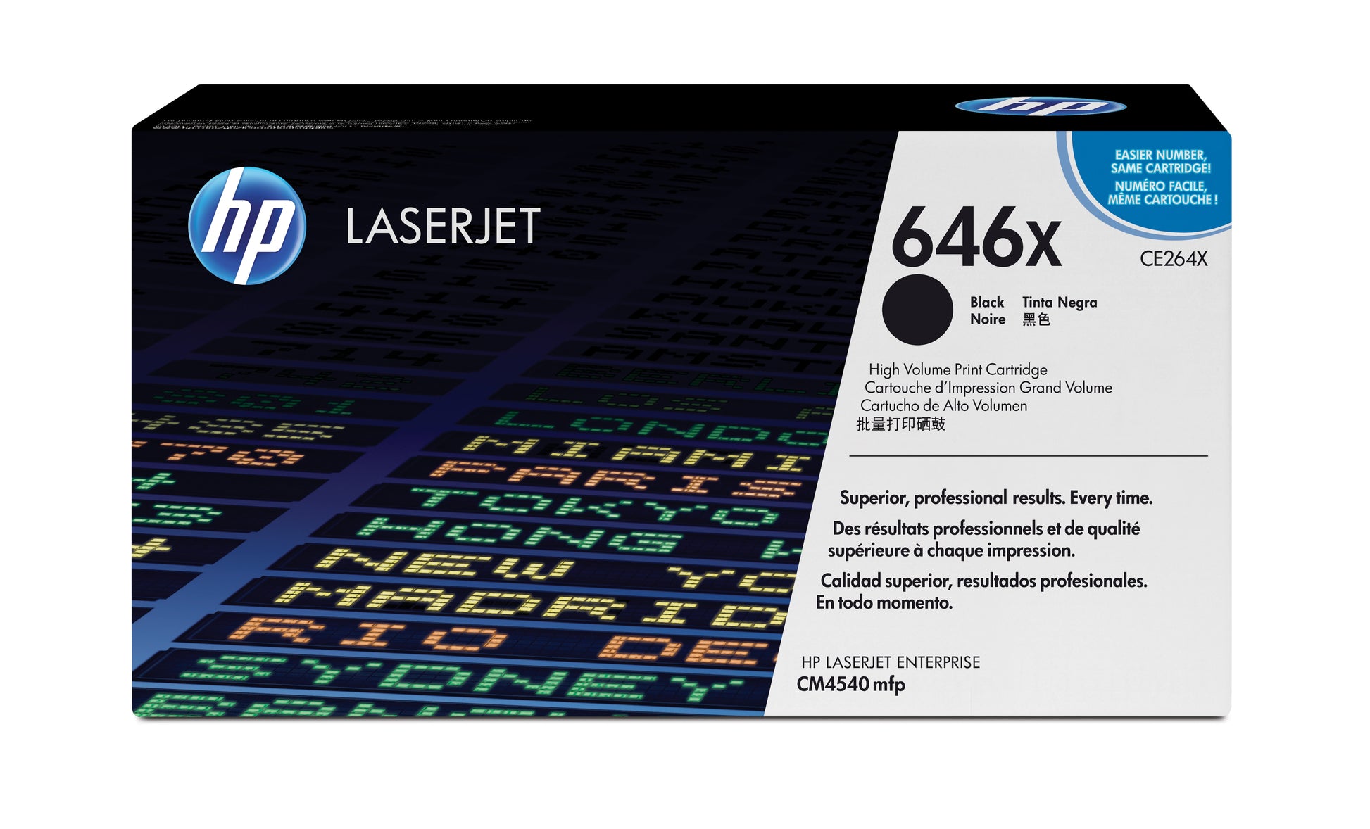 HP Toner 646X – Schwarz, 17000 Seiten