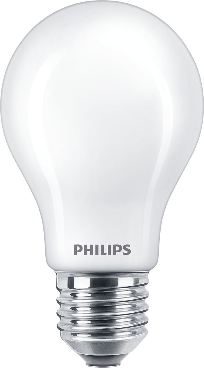 Philips by Signify Philips LED-Leuchtmittel E27 A-Form – Kaltweiss 6500 K, 470 lm, 4,5 W – 1 Stk.