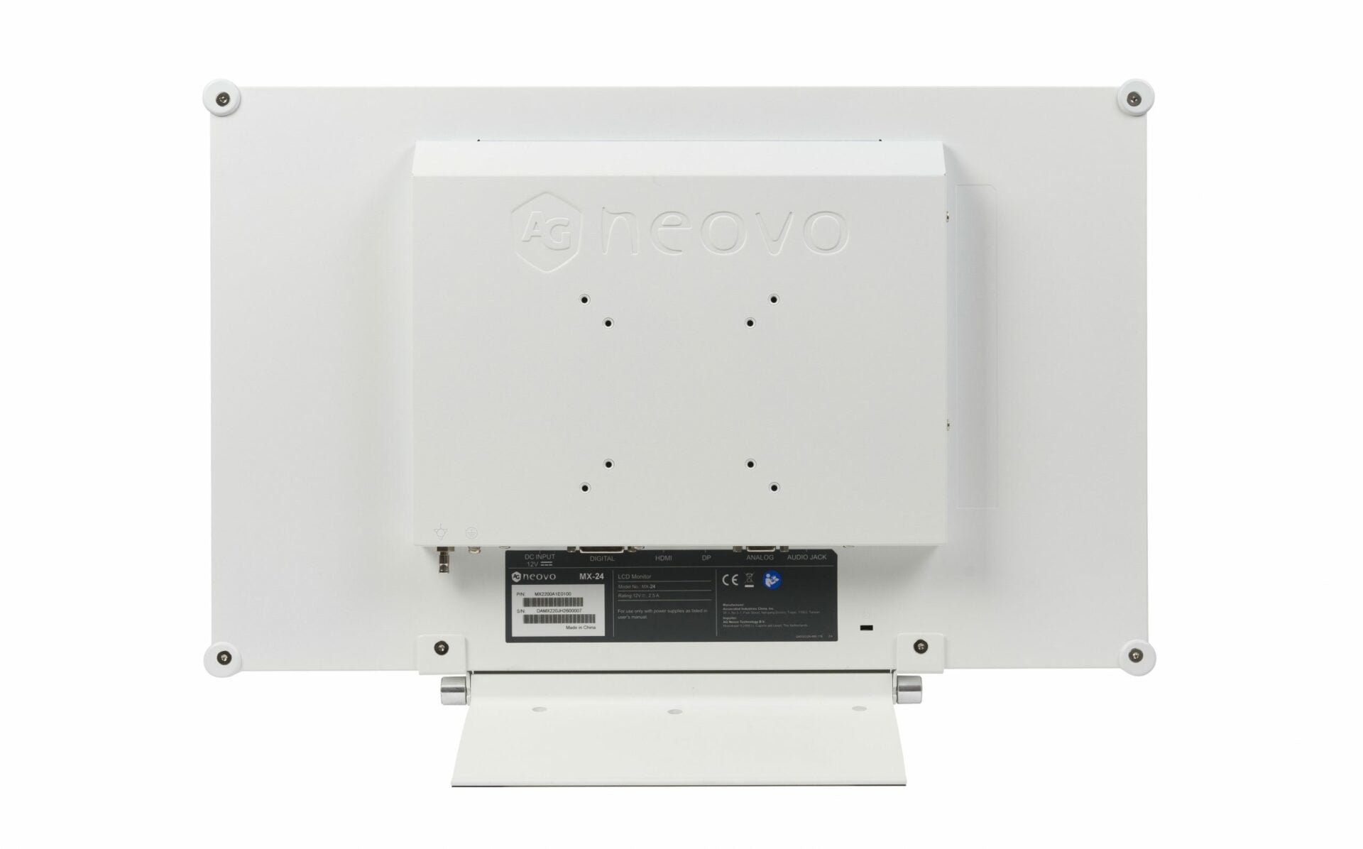 AG Neovo MX-2402 – Monitor, 24", 1920 × 1080 (Full HD), 300 cd/m²