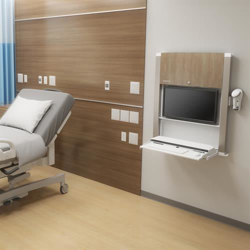 Ergotron CAREFIT MIS-D – Zubehör: Sit-Stand-Gehäuse – für 27", weiss