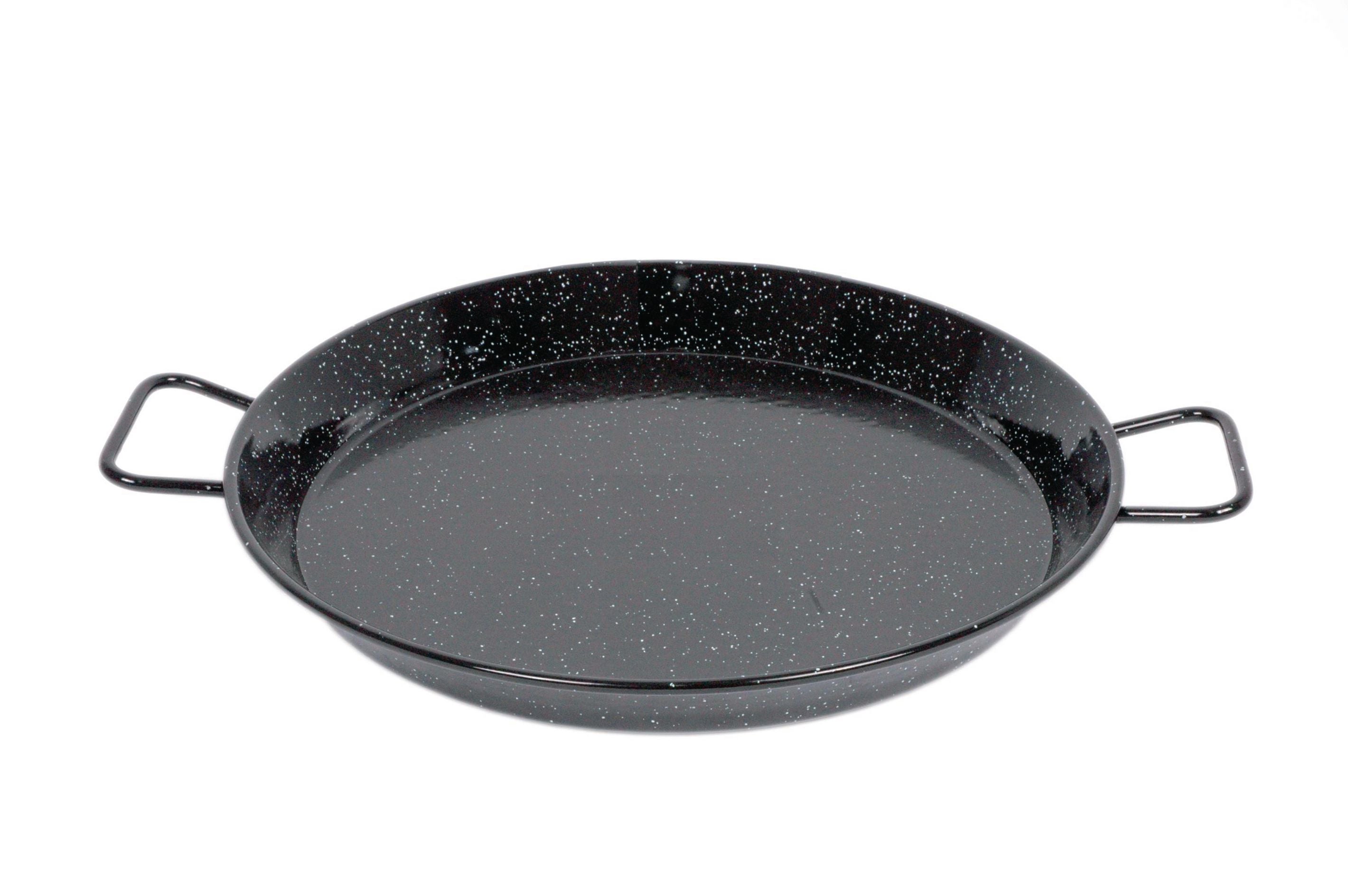 Garcima Kochtopf A601E – Ø 46 cm, Stahl, Schwarz