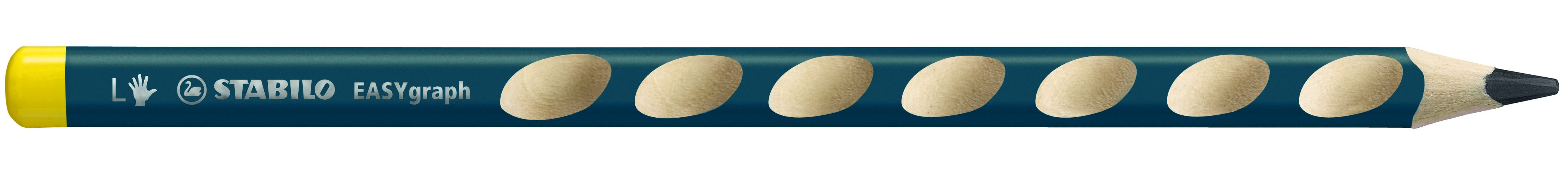 STABILO EASYgraph Bleistift HB, dreieckig, Jumbo, für Linkshänder
