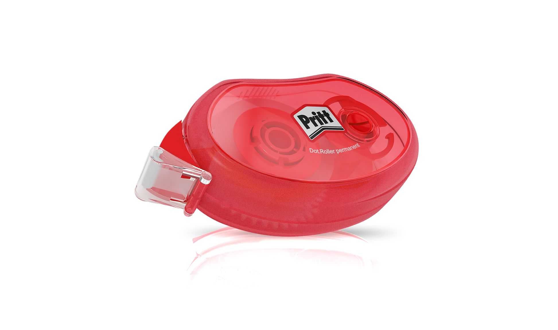 Pritt Kleberoller – Roller, permanent, transparent, 8,4 mm × 10 m, für Papier, Karton, Fotos, usw.