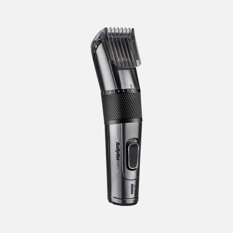 BaByliss Haarschneider Carbon E978E – 26 Stufen, Akku 60 min – 0,5–25 mm – Grau