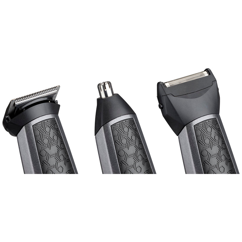BaByliss Multitrimmer MT727E – 10-in-1, Titanklingen, 1–8 mm Schnitt – 60 min Akku