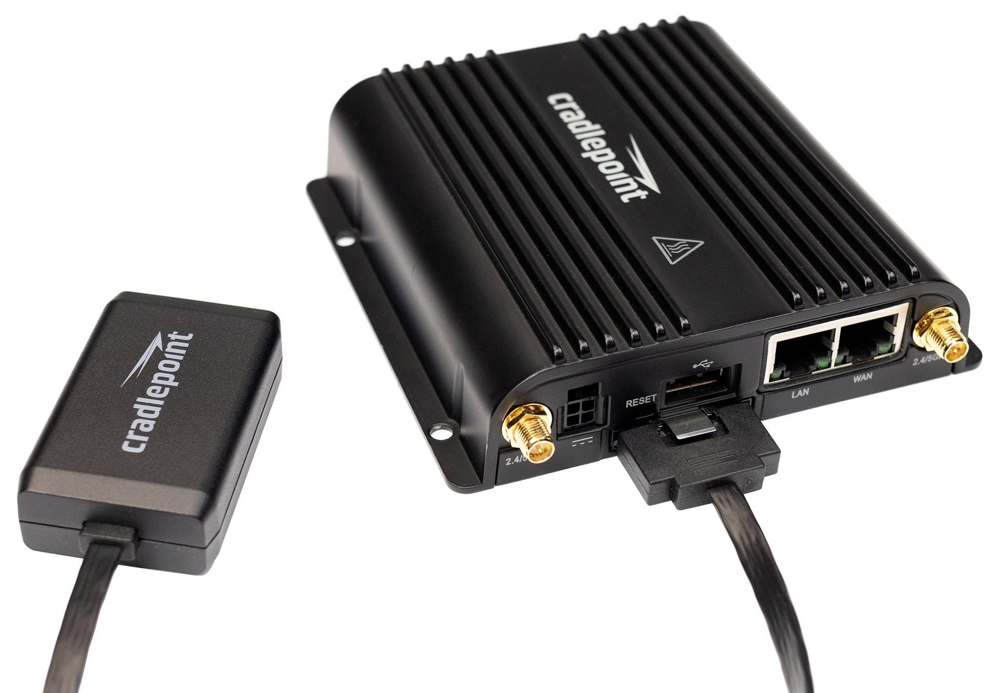 Cradlepoint 170767-000 Adapter SATA zu DB-9 – für Cradlepoint IBR900, IBR600B, IBR600C, Schwarz