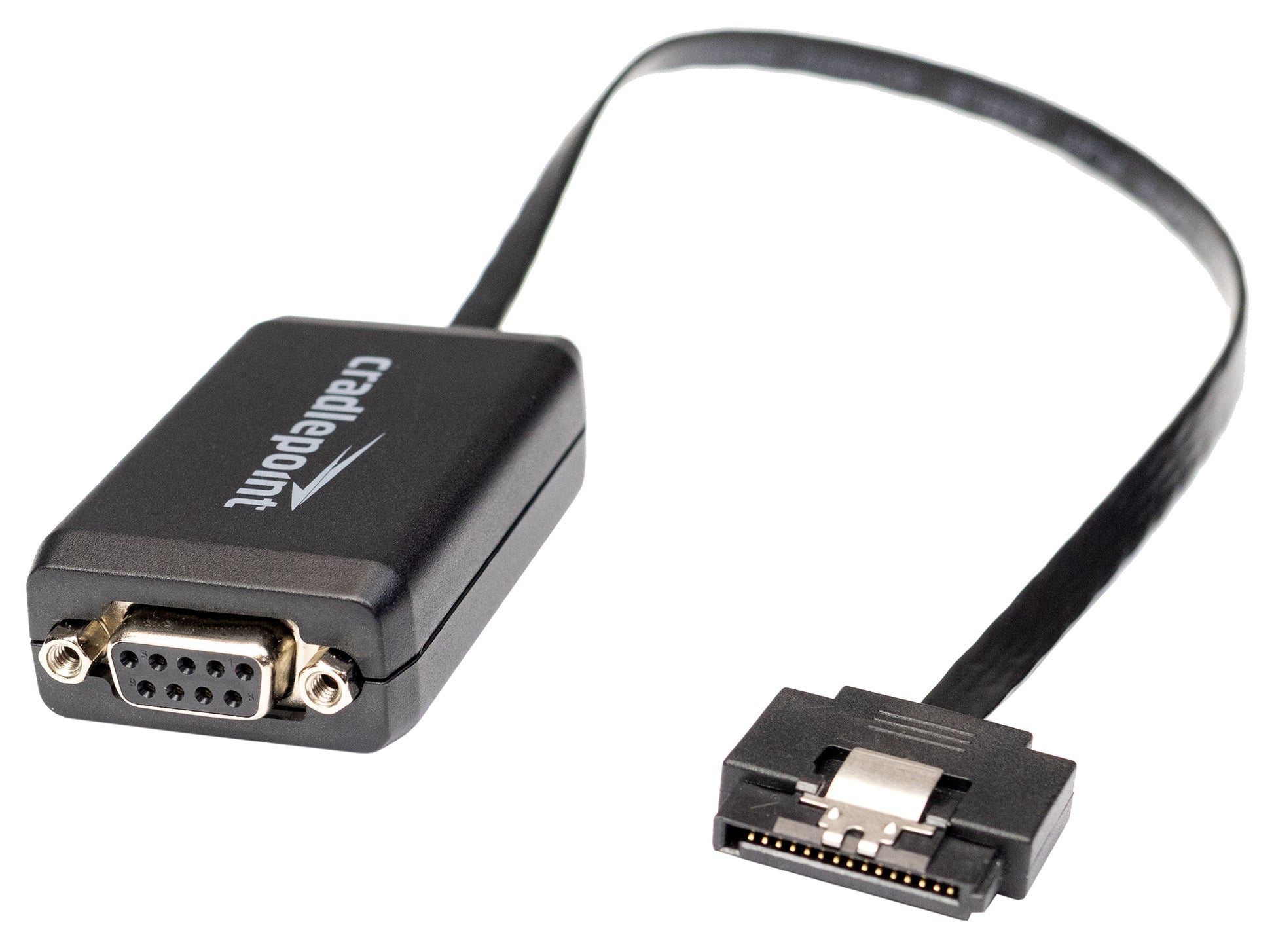 Cradlepoint 170767-000 Adapter SATA zu DB-9 – für Cradlepoint IBR900, IBR600B, IBR600C, Schwarz
