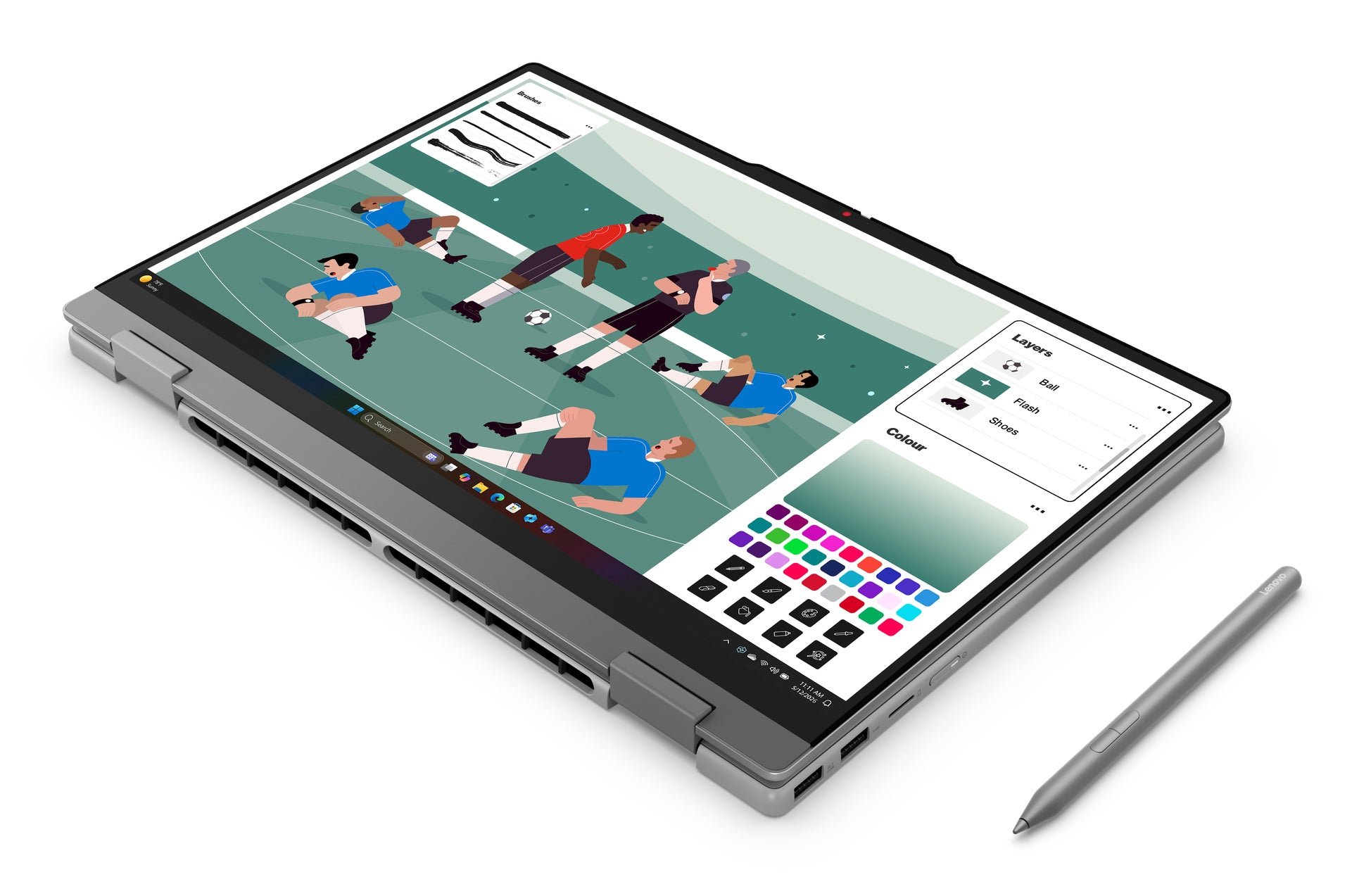 Lenovo IdeaPad 5 2-in-1 – 15,3" WQXGA OLED Touch, Ryzen AI 7 445, 32 GB, 1 TB SSD, Win 11 Home, QWERTZ (CH)