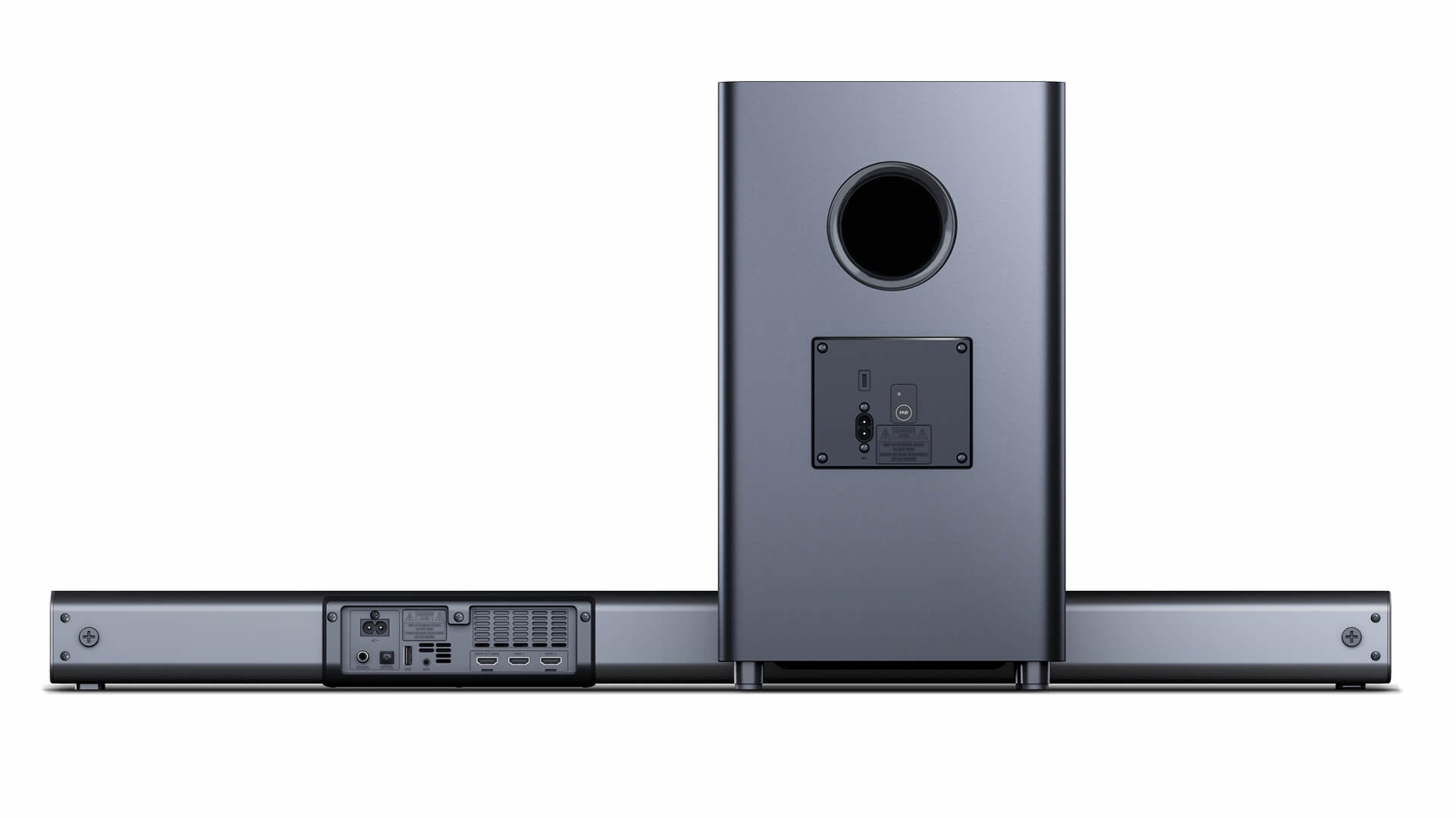 Sharp HT-SBW460 – Soundbar mit kabellosem Subwoofer – 3.1, 440 W, Bluetooth 4.2, Schwarz