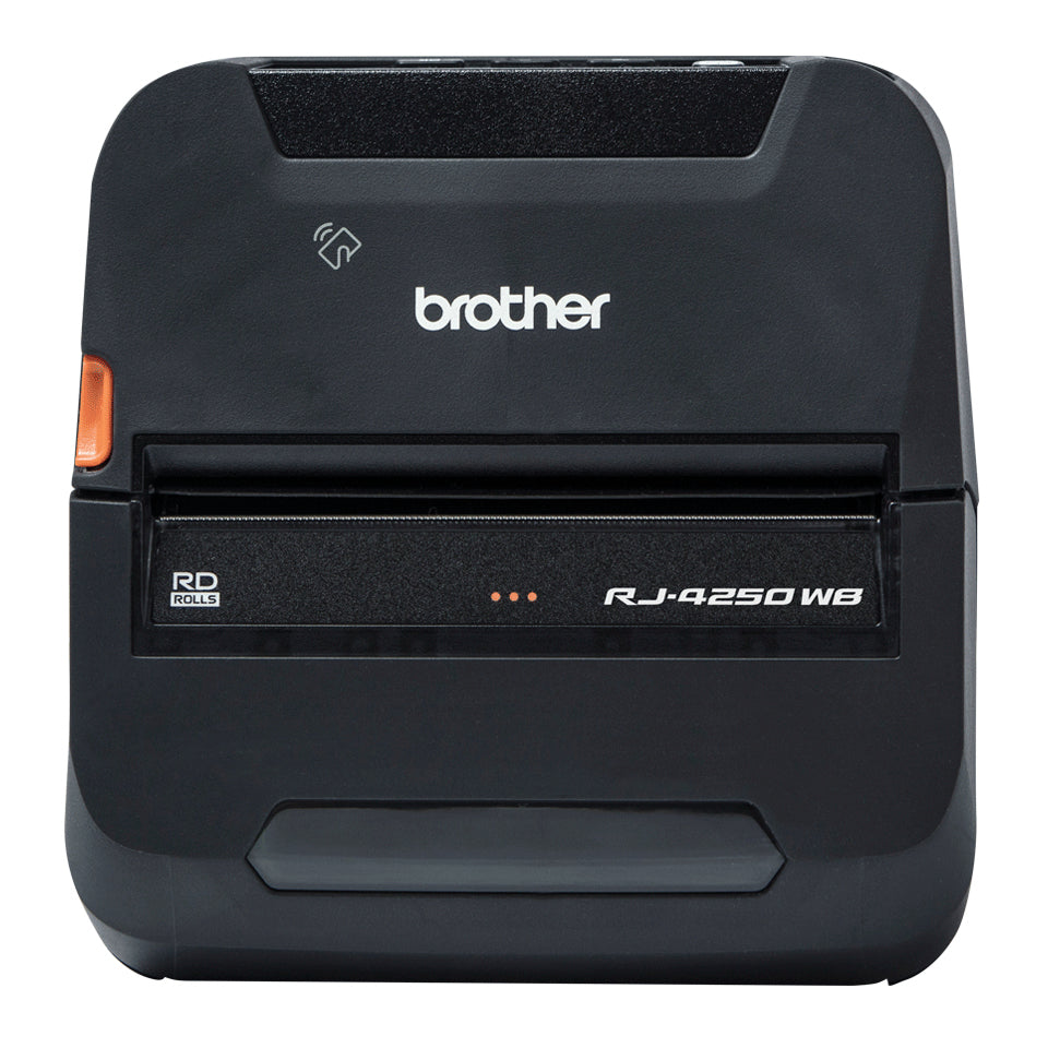 Brother RJ-4250 – Etikettendrucker, Thermodirekt, bis 101,6 mm, mobil, WLAN, Bluetooth