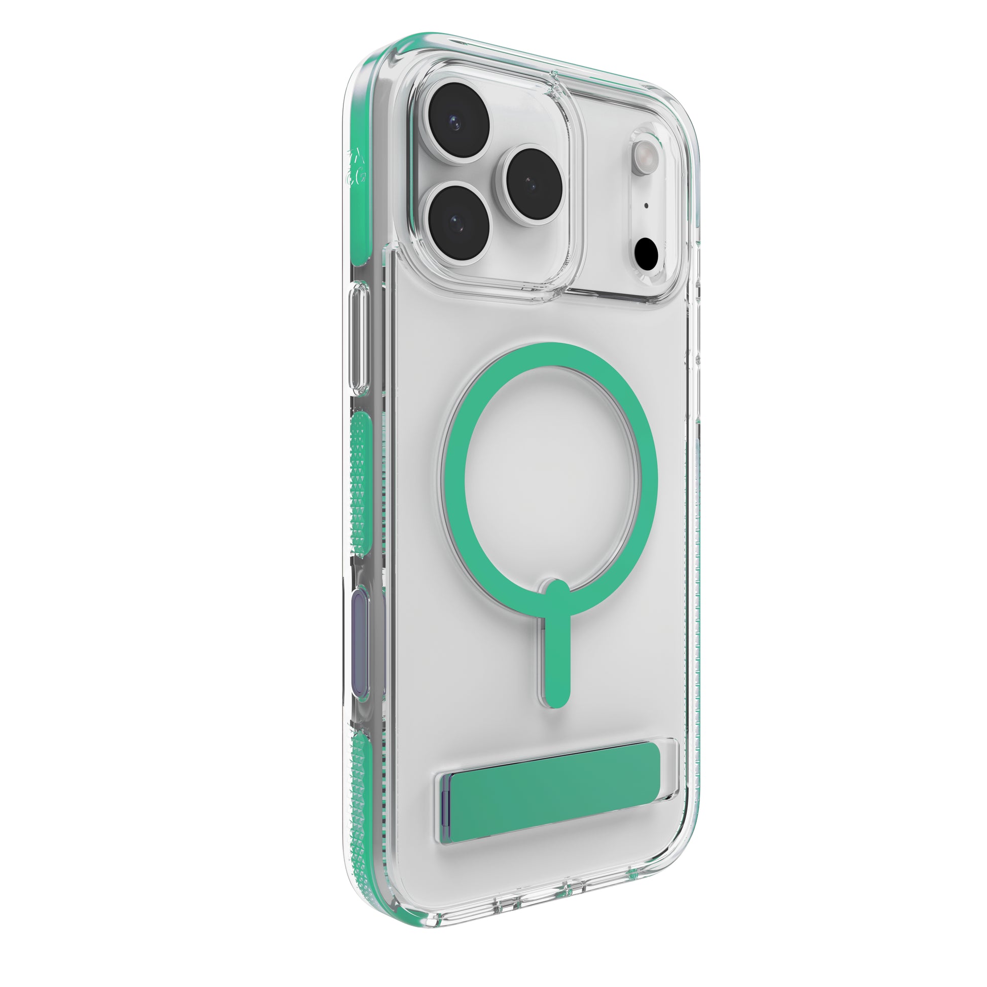 ZAGG Santa Cruz Snap Backcover – für Apple iPhone 17 Pro Max, Graphen, Mystic Green, bis 4 m Sturzsicher