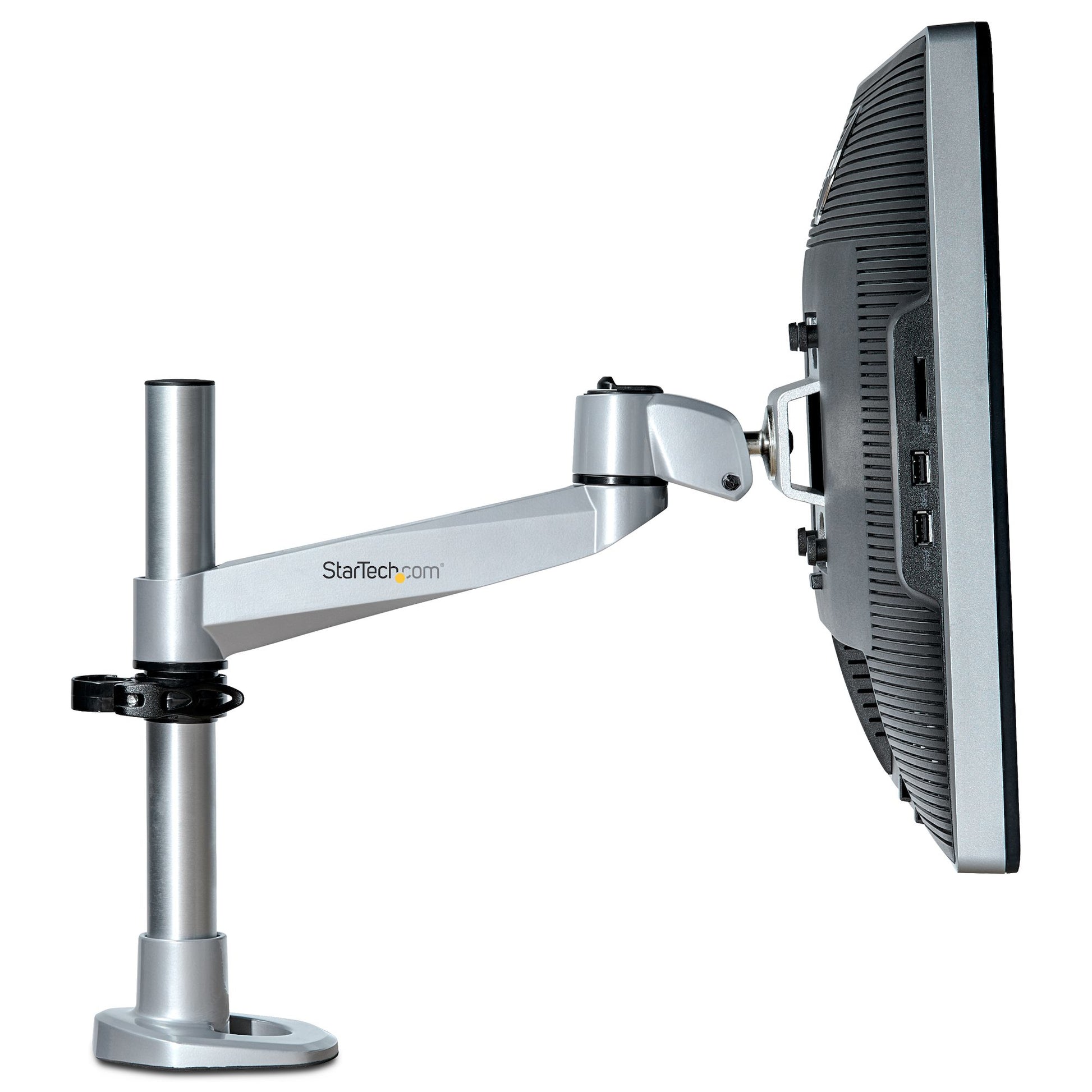 StarTech.com Monitorarm Tischhalterung – Klemme/Durchführung – 12–34" – VESA 75×75/100×100 mm – bis 14 kg/Mo