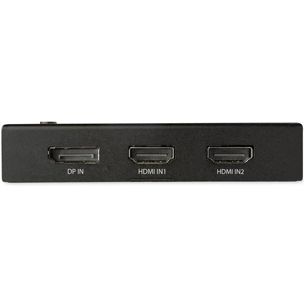 StarTech.com HDMI-Switch, 3×1 (3 HDMI, 1 DisplayPort), 4K 60 Hz