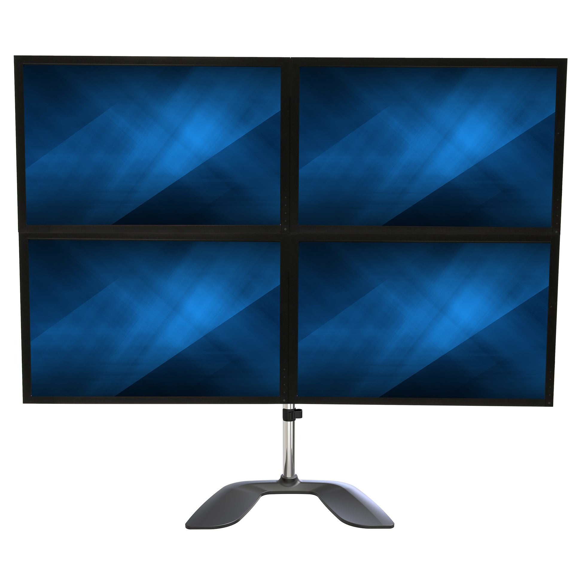 StarTech.com Monitor-Tischständer – 4 Monitore – bis 32" – VESA 75×75/100×100 mm – Schwarz