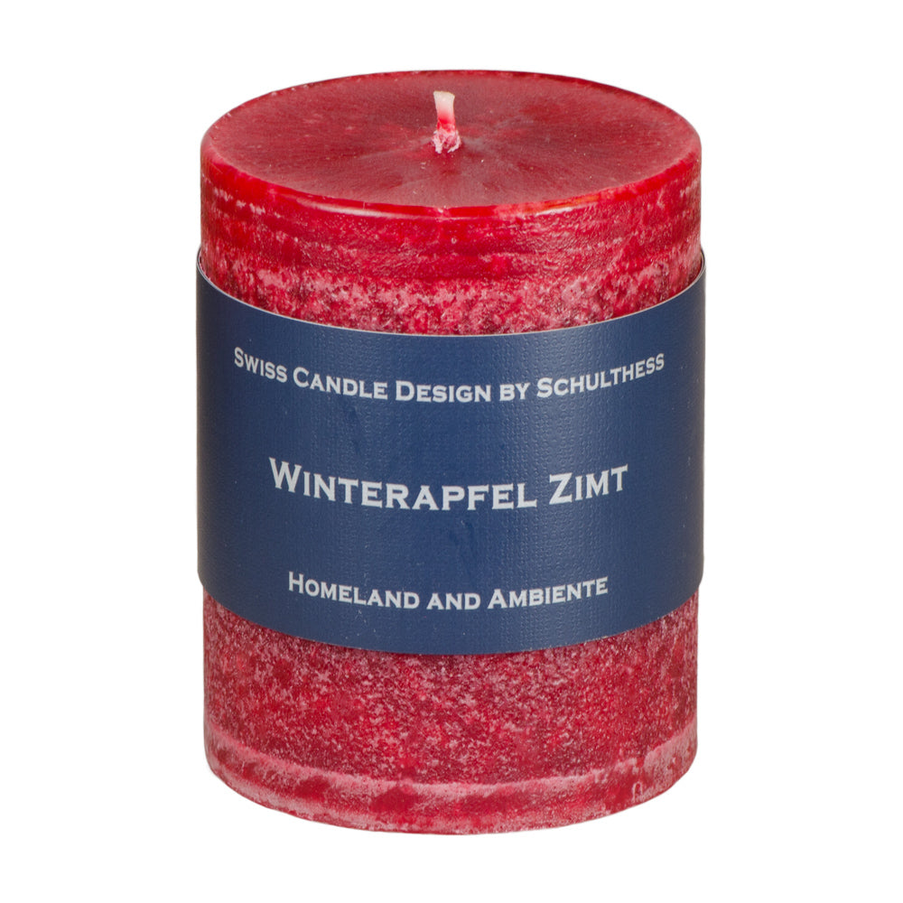 Schulthess Kerzenhandwerk Duftkerze – Apfel Zimt – Ø 7 × 8 cm