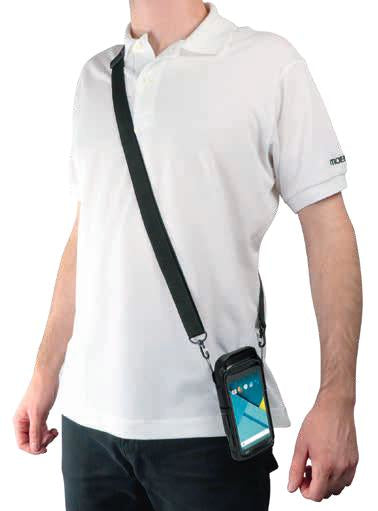 Mobilis Schutzgehäuse – PROTECH – TPU, max. Bildschirm 10,2 cm (4") – für TC20, TC25 – schwarz