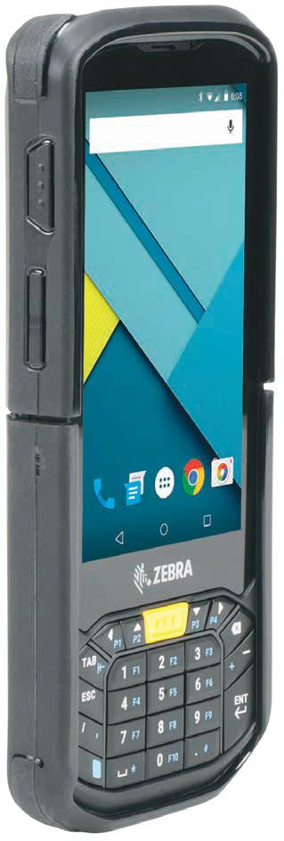 Mobilis Schutzgehäuse – PROTECH – TPU, max. Bildschirm 10,2 cm (4") – für TC20, TC25 – schwarz
