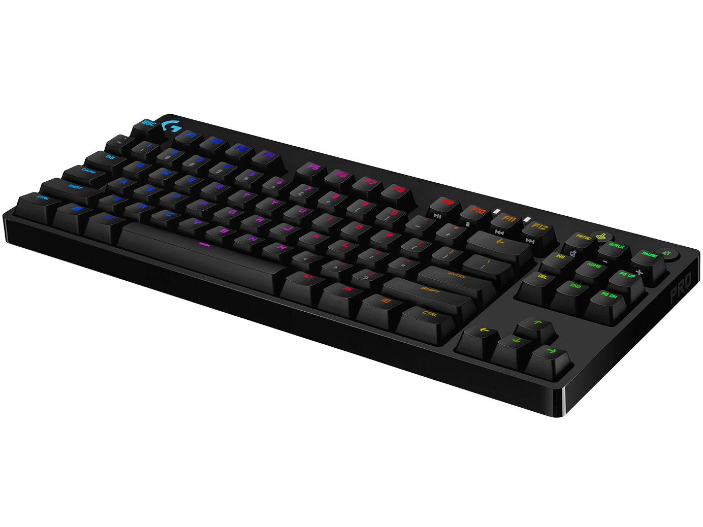 Logitech G G PRO Mechanical – Mechanische Gaming-Tastatur TKL (80–87 %) – Mechanisch (GX Blue) – RGB – QWERTY