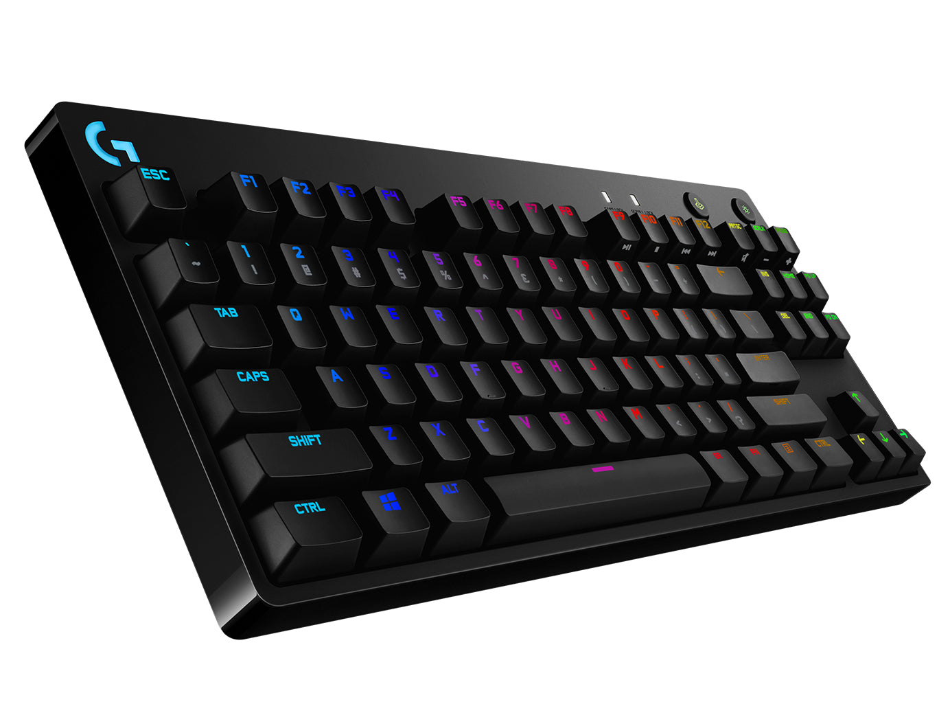 Logitech G G PRO Mechanical – Mechanische Gaming-Tastatur TKL (80–87 %) – Mechanisch (GX Blue) – RGB – QWERTY