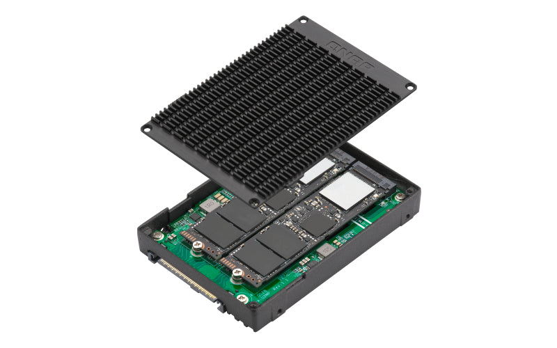 QNAP QDA-U2MP – 2-Bay SSD-Gehäuse – 2×M.2, für M.2 NVMe (PCIe 3.0)