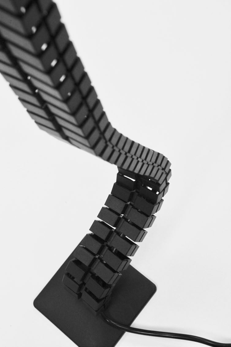 Actiforce SLIM Kabelschlange – 1,4 m – Kunststoff – Schwarz, für Actiforce Steh- & Sitzgestelle, 1 Stk.