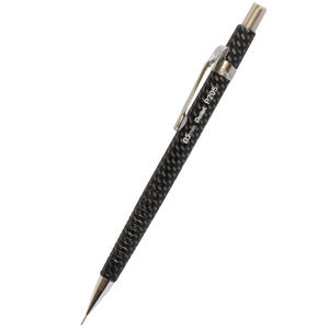 Pentel Sharp P200 Druckbleistift – 0,5 mm, Carbon, starres 4 mm Führungsröhrchen