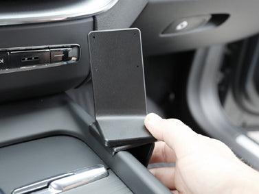 Brodit Auto-Halterung, Konsole, fahrzeugspezifisch – für Volvo XC60 2018–2020, S60/V60 2019–2020 – Schwarz