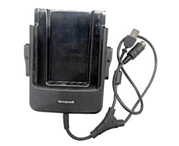 Honeywell Fahrzeug-Dock für Honeywell EDA71 – 1× USB-A (Direktverkabelung) – Schwarz