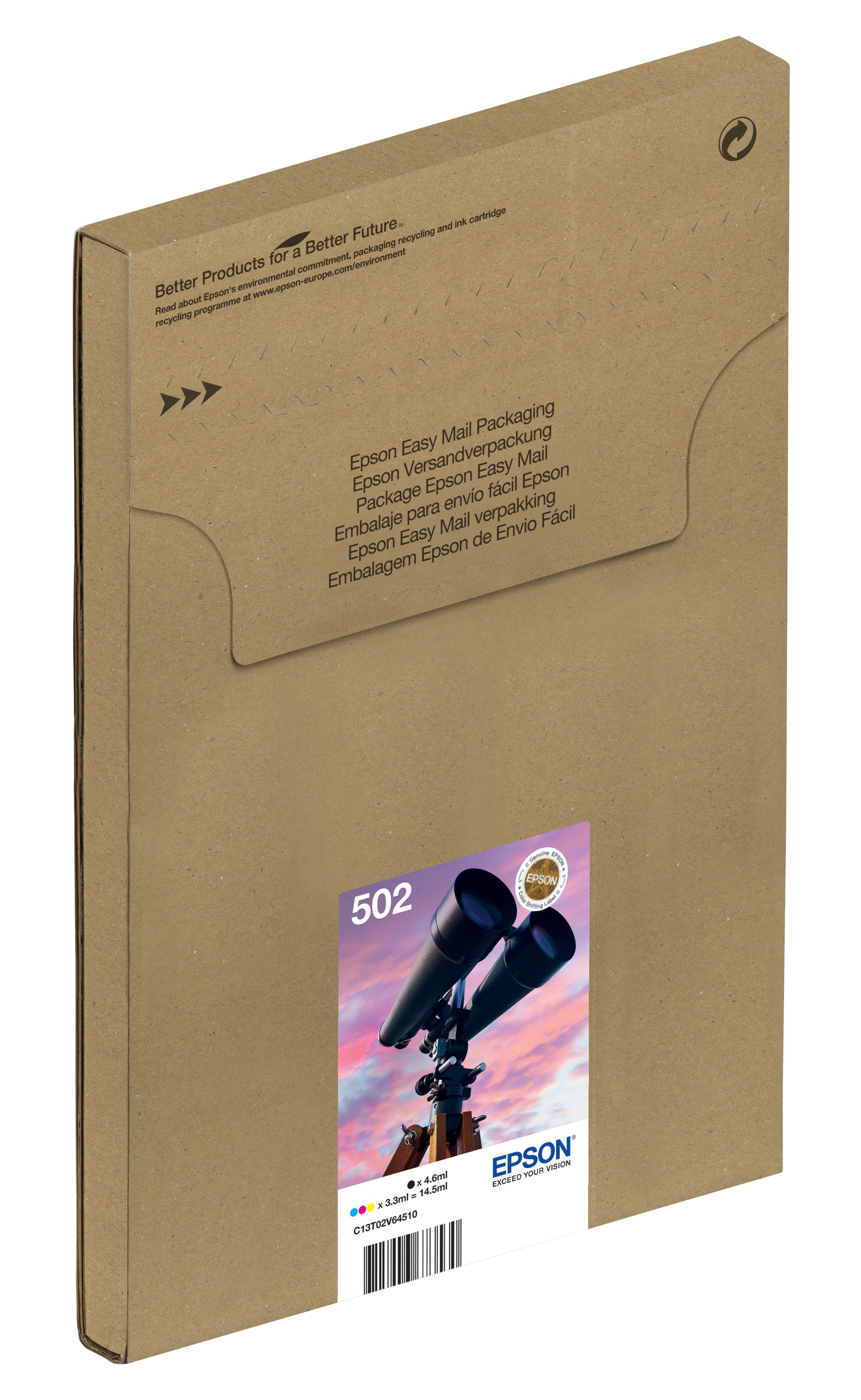 Epson Tintenpatronen-Multipack 502, CMYK