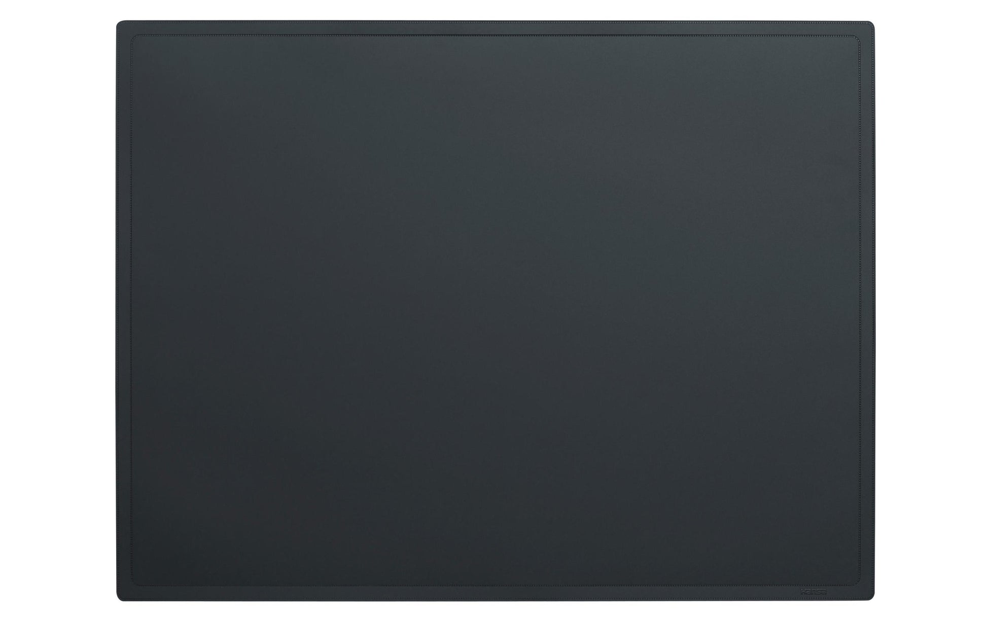 Hansa Schreibunterlage – Schwarz – 650 × 500 mm – Kunststoff, rutschfest