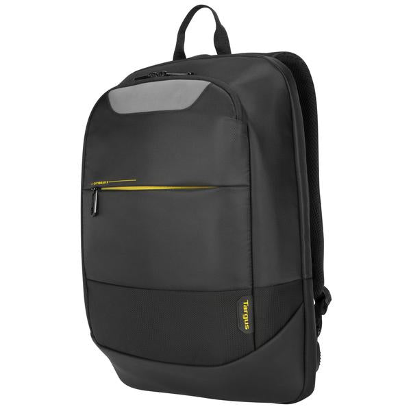 Targus Notebook-Rucksack City Gear – schockresistent, Nylon/Polyester – Schwarz, 322 × 458 × 120 mm