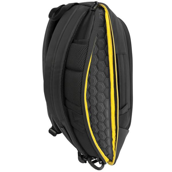 Targus Notebook-Rucksack City Gear – schockresistent, Nylon/Polyester – Schwarz, 322 × 458 × 120 mm