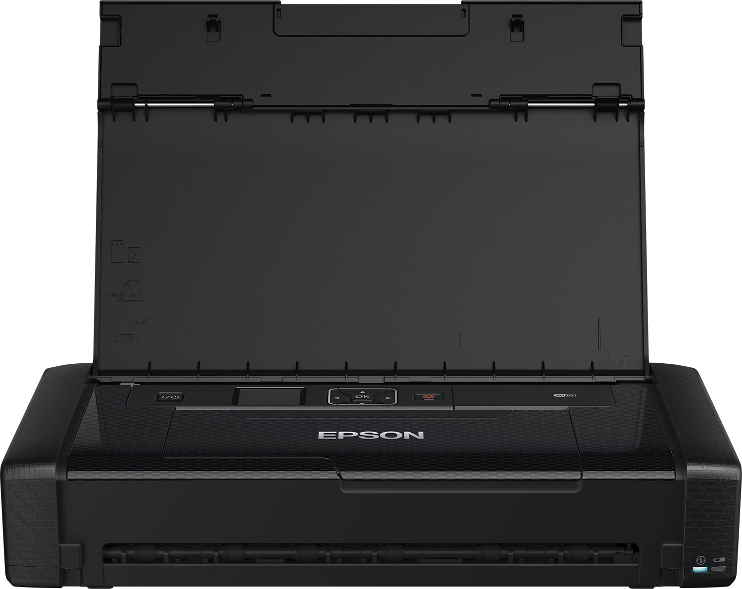 Epson WorkForce WF-110W – Mobiler Tintenstrahldrucker, A4, Farbe, WLAN/USB, 5760 × 1440 dpi