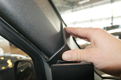 Brodit Auto-Halterung, links, hoch – für Mercedes-Benz Sprinter 19–20 – Schwarz