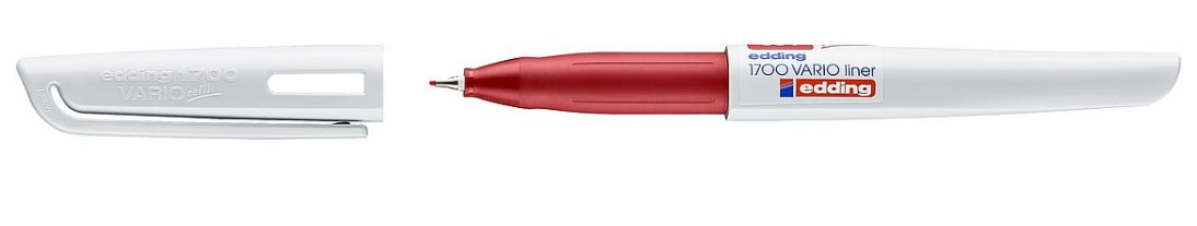 Edding 1700 Vario Fineliner 0,5 mm – rot – nachfüllbar