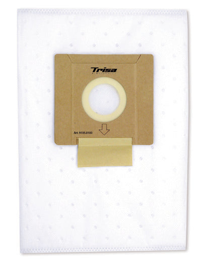 Trisa Staubsaugerbeutel 9105.0100 – für T7714/T7732/T8217 (Auswahl) – Vlies – 5 Stk