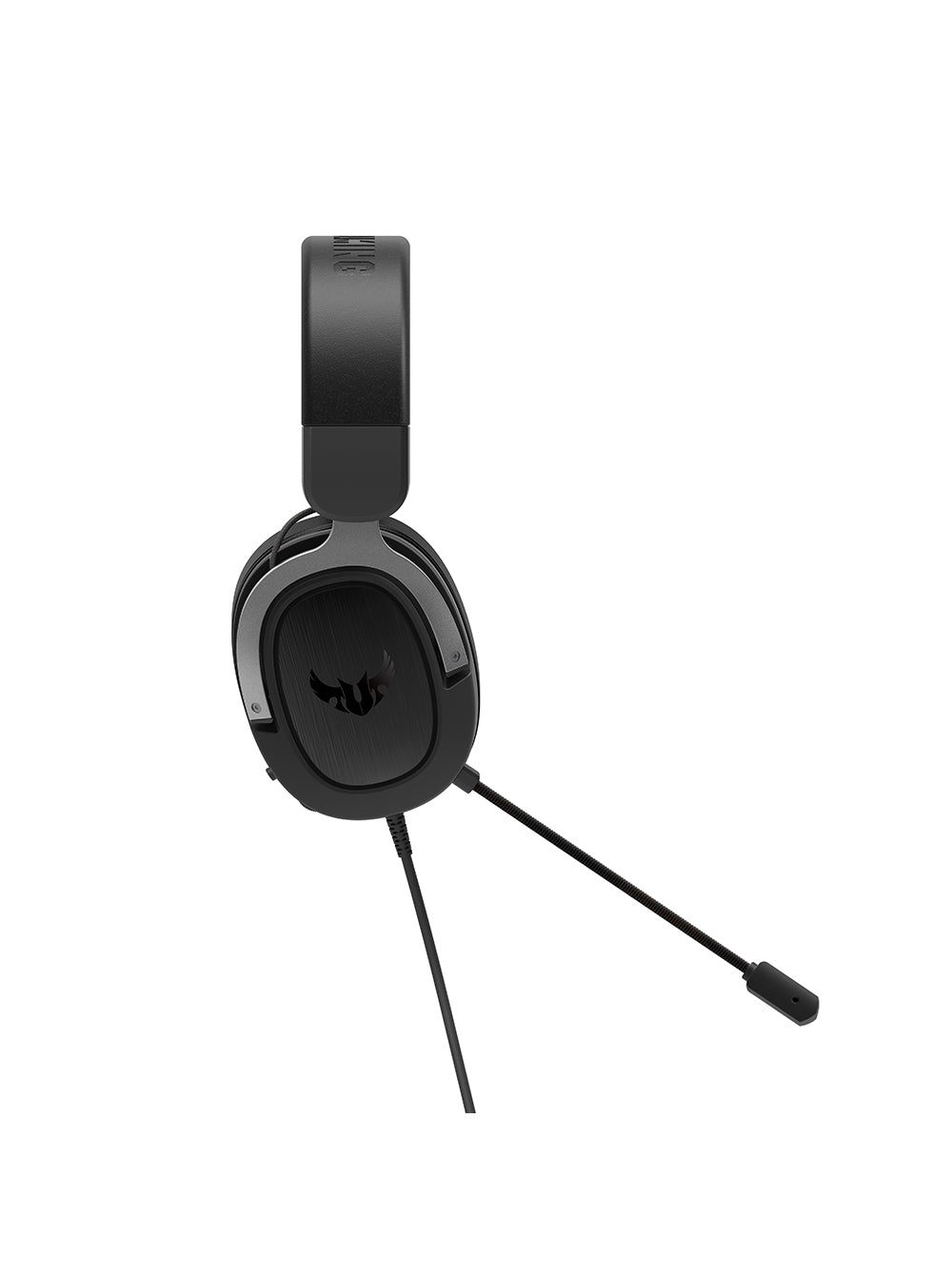 ASUS TUF Gaming H3 Gaming-Headset – Over-Ear, Stereo, Kabelgebunden, 3,5 mm Klinke, für PC, PS4, Xbox und mehr, Graphit