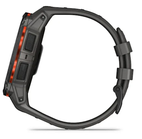 Garmin Instinct 3 Solar – GPS-Smartwatch – 50 mm, GPS, NFC, Schwarz, 26 mm, Sportarmband