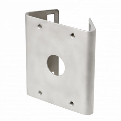 Hanwha SBP-300PMS Masthalterung – Mastmontage, Vandalismusschutz, für SBP-300WMS und andere, Silber